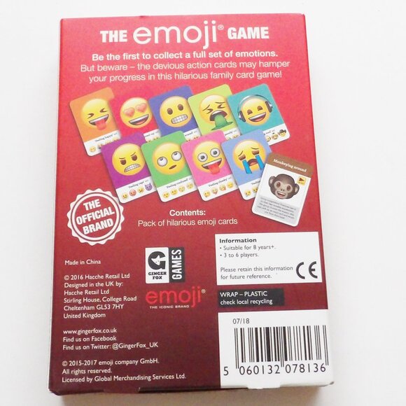 The Emoji Game Family Card Game Brand New for Ages 8+ - Picture 3 of 6
